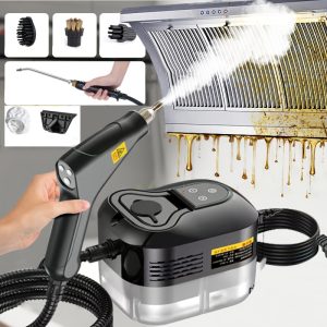 Handheld Steam Cleaner 1050W - High Pressure Multipurpose for Kitchen, Bathroom, Car