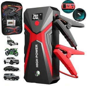 Portable car jump starter battery booster