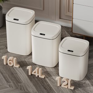 Smart sensor trash can with sealed lid